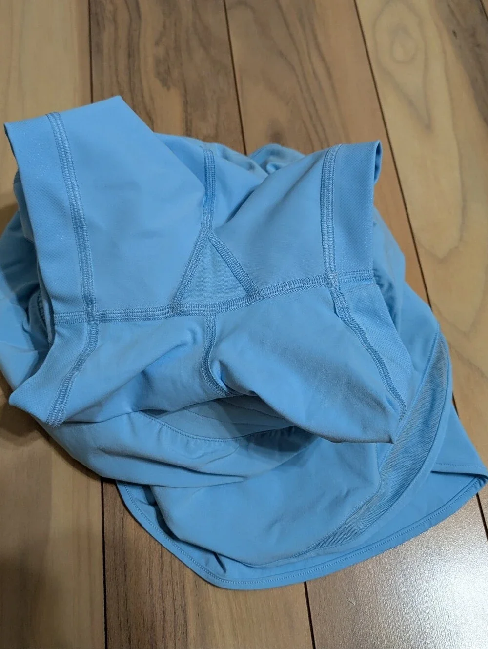 EUC! Lululemon Hotty Hot High Rise Skirt In Light Blue Size 4